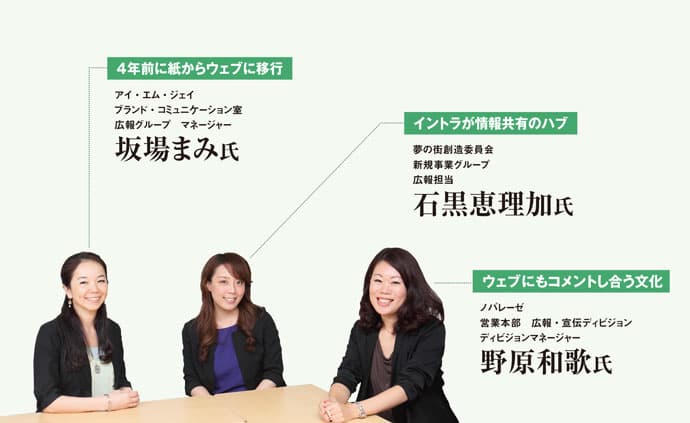 サイボウズにGoogle+、オンライン活用の社内広報