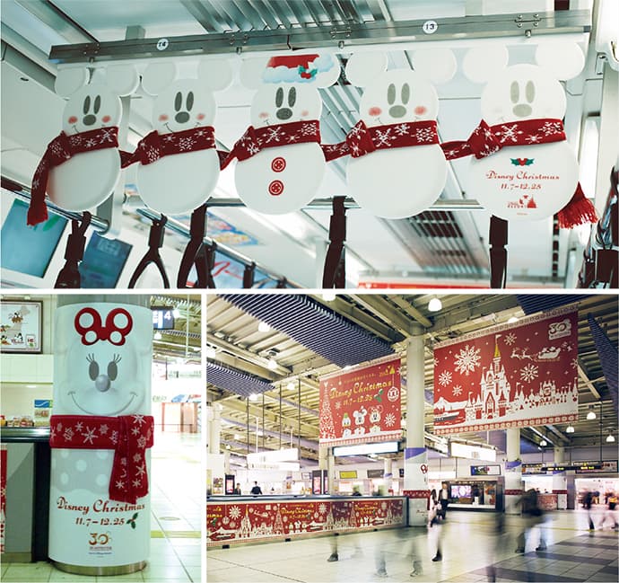 「可愛すぎる!」雪だるまミッキーの品川駅ジャック-OOHの秀逸事例42連発