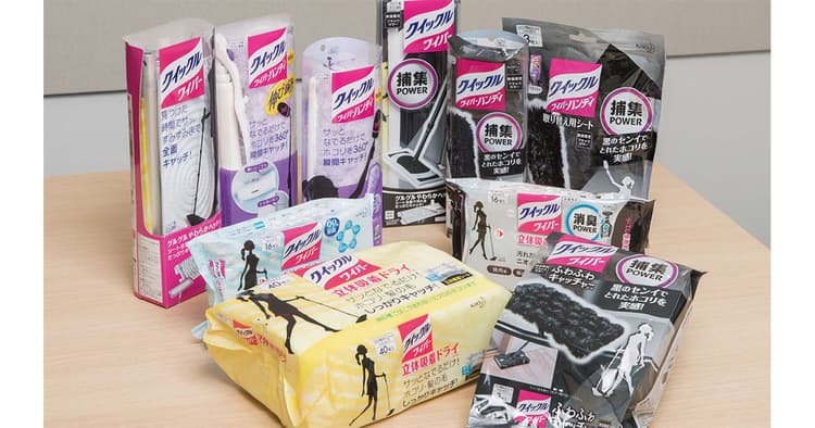 「クイックルワイパー」に見るパッケージのPOP化戦略