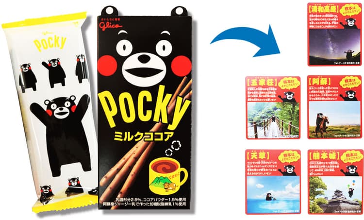 「ポッキー」を丸ごと"くまモン"に、売り上げは計画の2倍