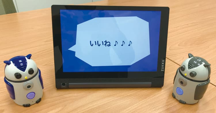 必要最小限の機能に特化 フクロウ型ロボットZUKKU