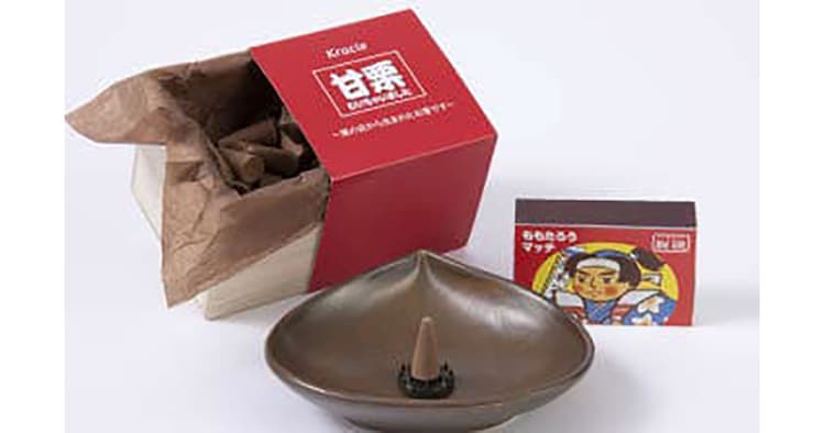 「甘栗むいちゃいました」の皮をお香に すぐに使えるキットが大反響