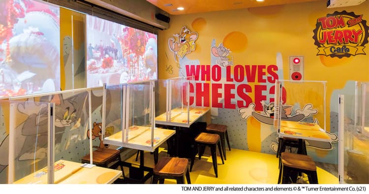 「チーズづくし」の店内とフードに注目 映画公開に合わせ全国4都市で開催
