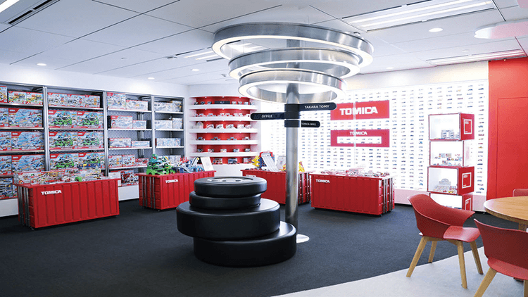 TOMY SHANGHAI 新オフィスがオープン 創造性を刺激し、社内外との対話を活発化