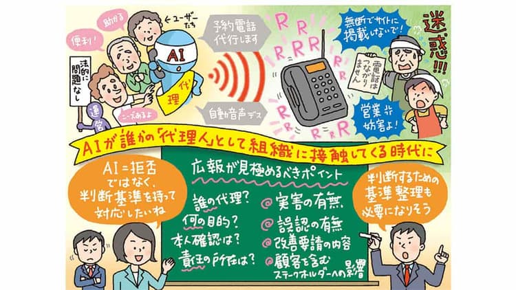 「誰かの代理」として来るAI