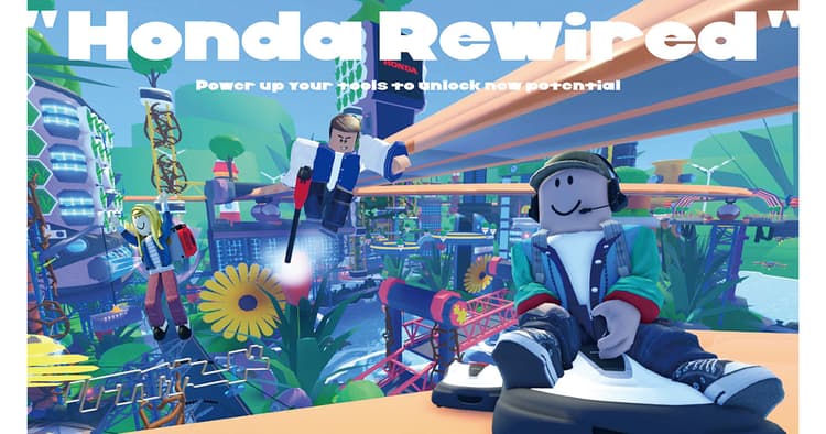 2億人以上がプレイする「Roblox」を活用 世界のα世代とつながるHonda Rewired