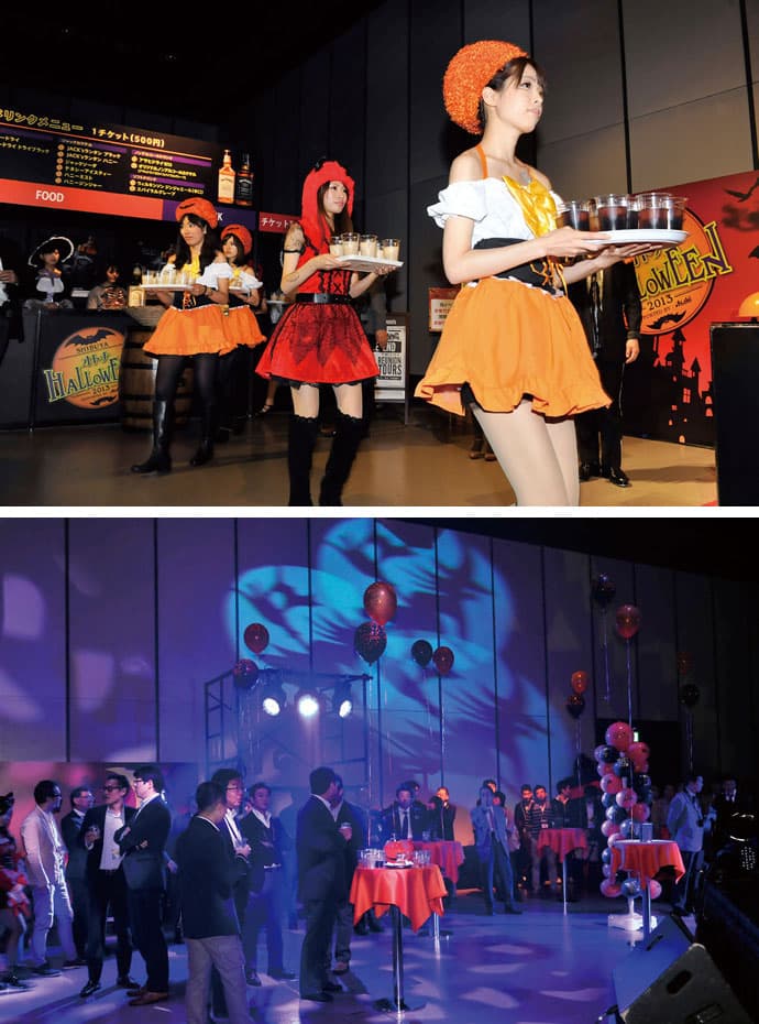 渋谷の商業施設を「ハロウィン」でジャック!一夜限定バーに850人来場