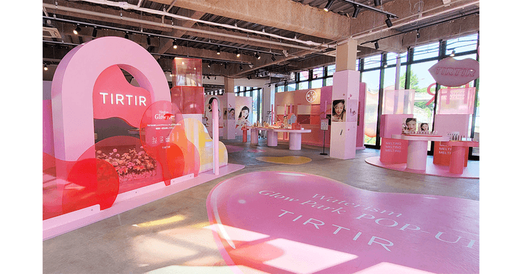 ポイントメイク参入のTIRTIR 新商品体験イベントで話題化狙う