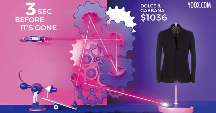 15秒の間に「Shop now」