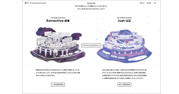 トランジションをフレームワークに 「公共の知」としてCOP26でも展示