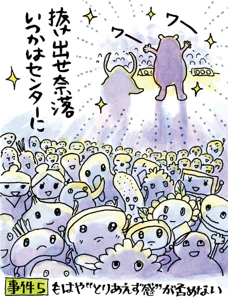 広報のマンネリ(5) "ゆるい"だけのキャラが増加