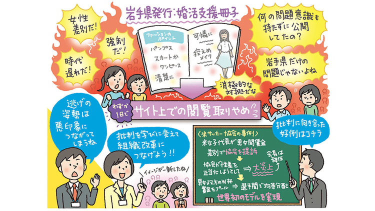 批判すぐ削除で学びなし