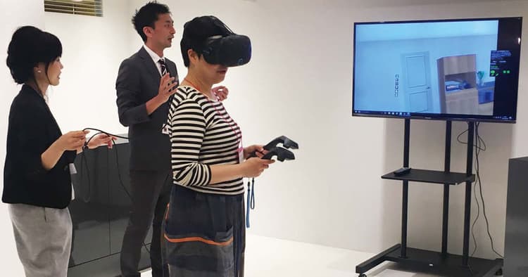 インテリア小売業界初の「VRシステム」導入で実際のコーディネートイメージが体感可能に