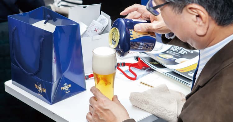 「神泡」プロモーション軸に前年比101%の販売目指す