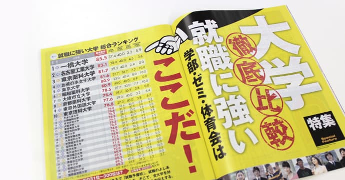 明暗分かれるも実態は?ビジネス誌の大学ランキングとの付き合い方