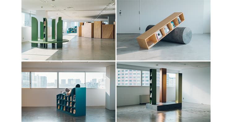 空きビルの可能性を考える「図書館」型展覧会