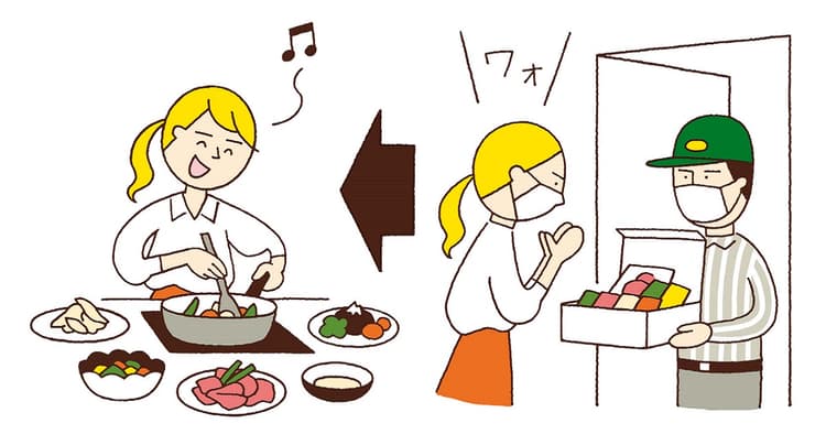 おうちで外食したいワタシ