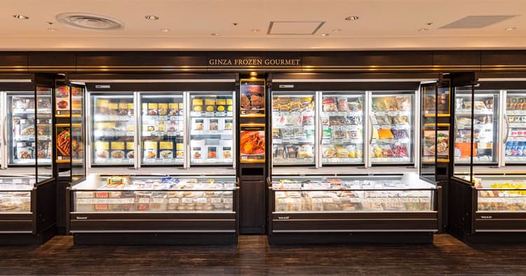 松屋銀座ハイクオリティな冷凍食品売り場を新設