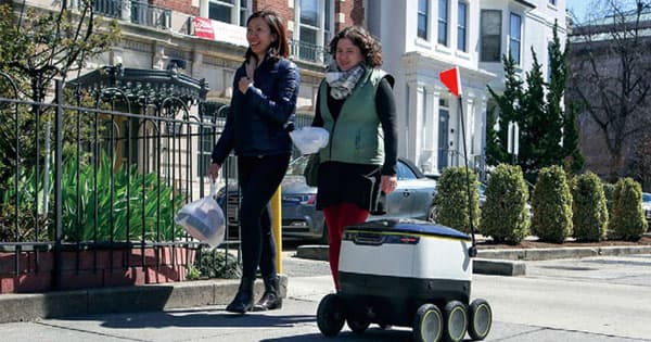 相次ぐ参入、実用化は目前 宅配ニーズに応えるデリバリー・ロボット