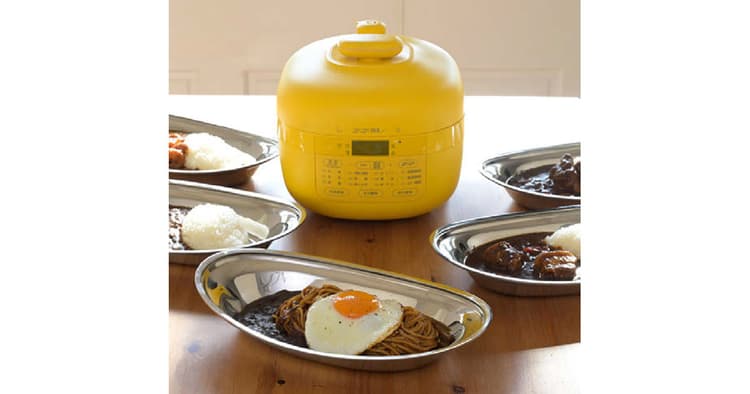 山善とゴーゴーカレーが電気圧力鍋開発 マクアケで先行販売し初日に目標を達成