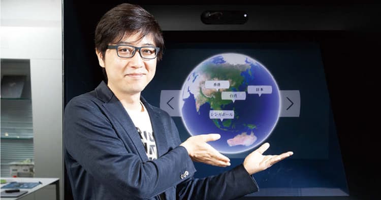空中ディスプレイがサイネージを劇的に変化させる、「ASKA3Dプレート」