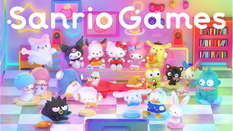 サンリオ、初の自社ゲームブランド始動 開発・販促費100億円投資。3年で10タイトル展開へ