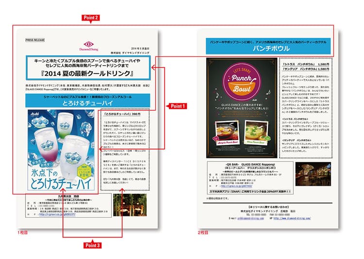 広報重視で成功 視覚の訴求力を追求した ダイヤモンドダイニングのプレスリリース