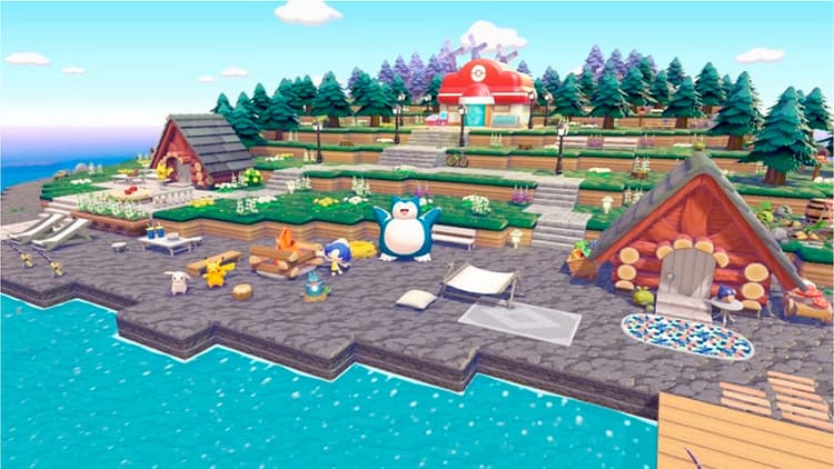 ポケモンのゲーム内に特別な部屋を展開 実店舗でも再現し、体験型のアプローチに