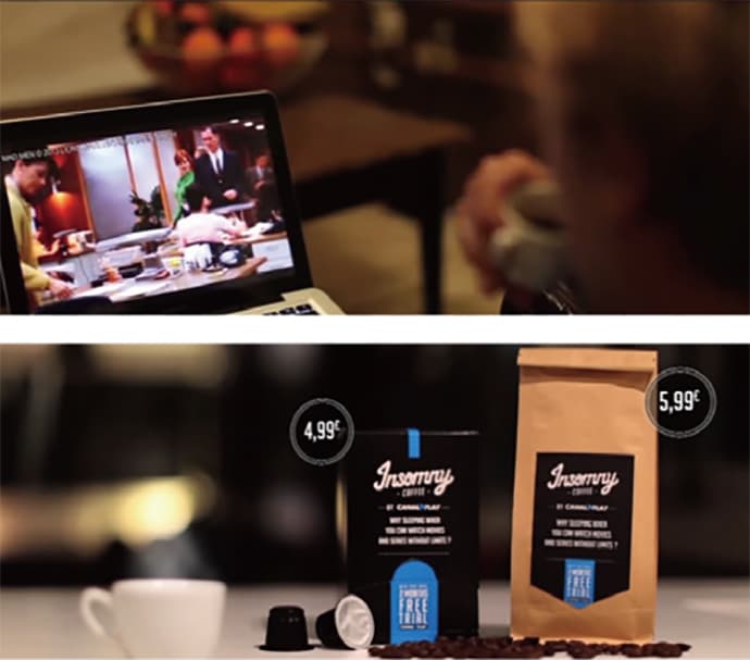 仏の動画配信企業、「不眠コーヒー」を発売?世界の驚きプロモーション