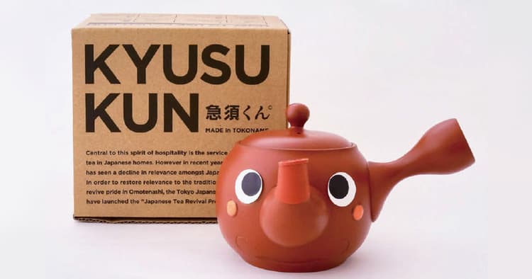 公式キャラクター「急須くん」が本物の急須になった!
