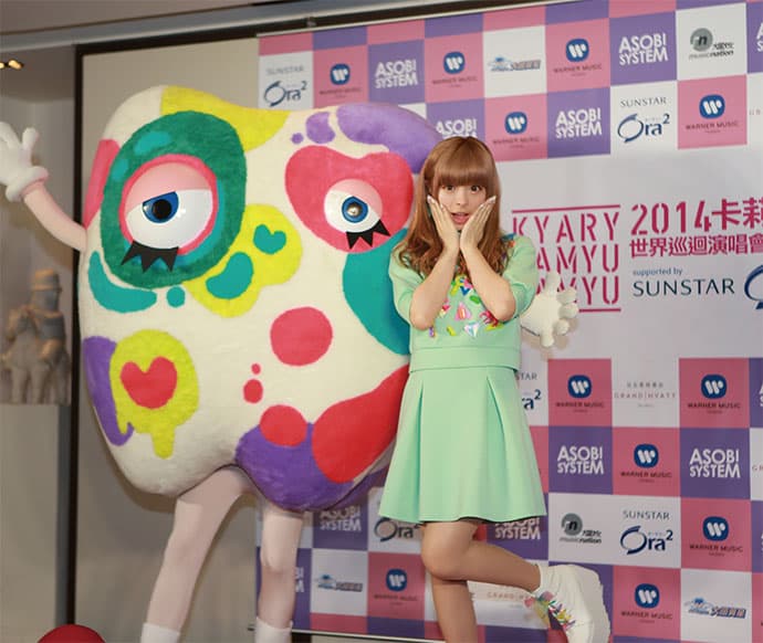 きゃりーぱみゅぱみゅ効果か、台湾でサンスター「Ora2」売上160%に