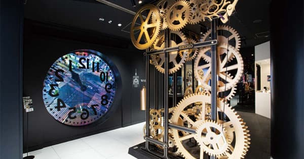 「SEIKO」の体験型実店舗 スマホ利用で回遊促す