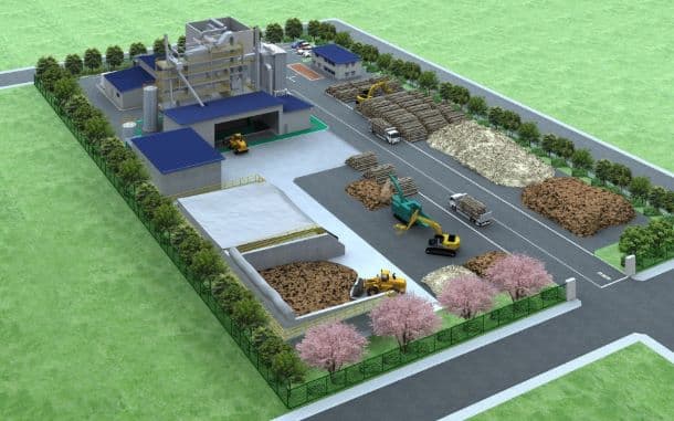 西松建設、木質バイオマス発電事業に進出 山口2MW・24年稼働