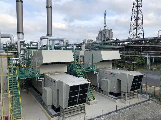 デンカ、高効率ガスタービン発電機竣工 CO2年1.2万超削減