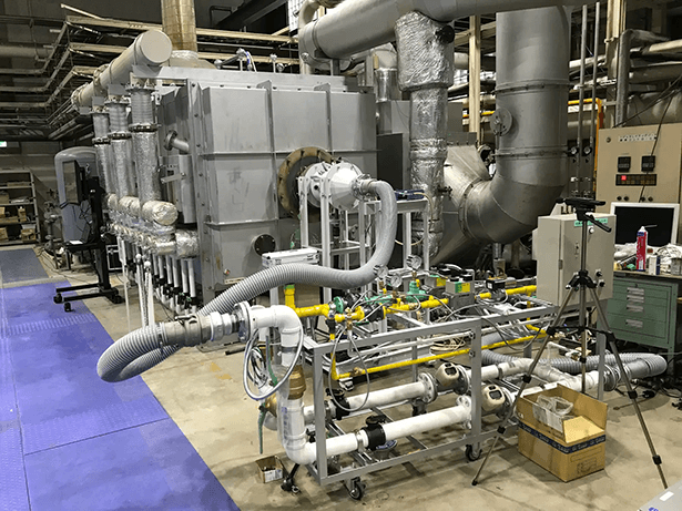 日工、アスファルト生産設備の水素専焼バーナー開発へ