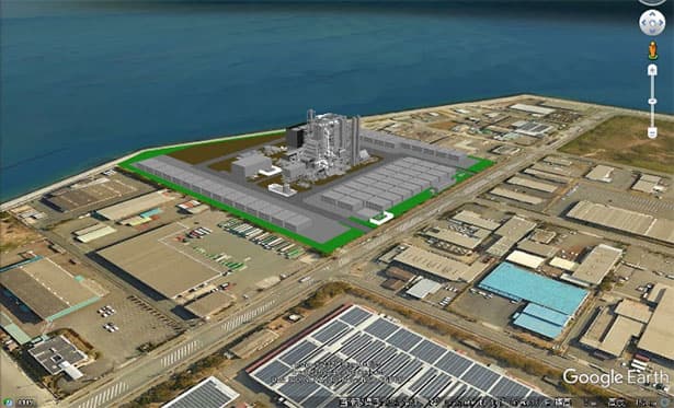 75MWの木質バイオマス発電着工 山口・25年稼働