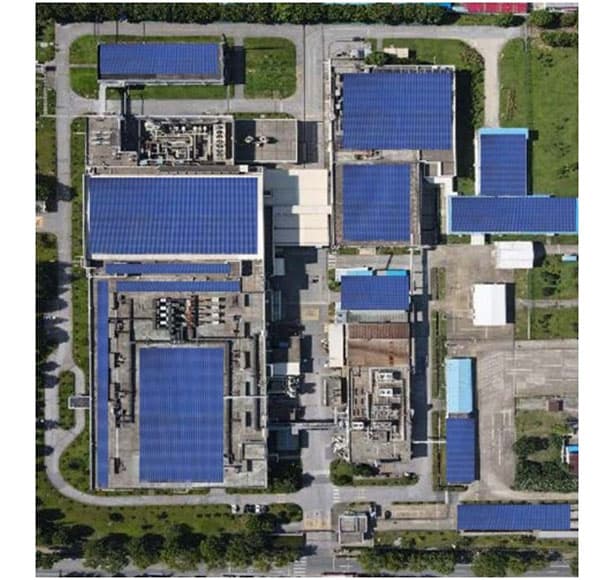 中国工場屋根に2.4MW太陽光 ジャパンディスプレイ