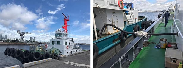 日本郵船、日本初・船舶でバイオ燃料を専焼利用