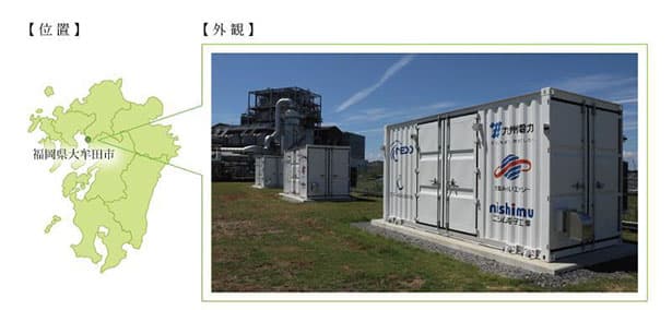 九電ら、リユース電池で蓄電所 3MWh、大牟田で