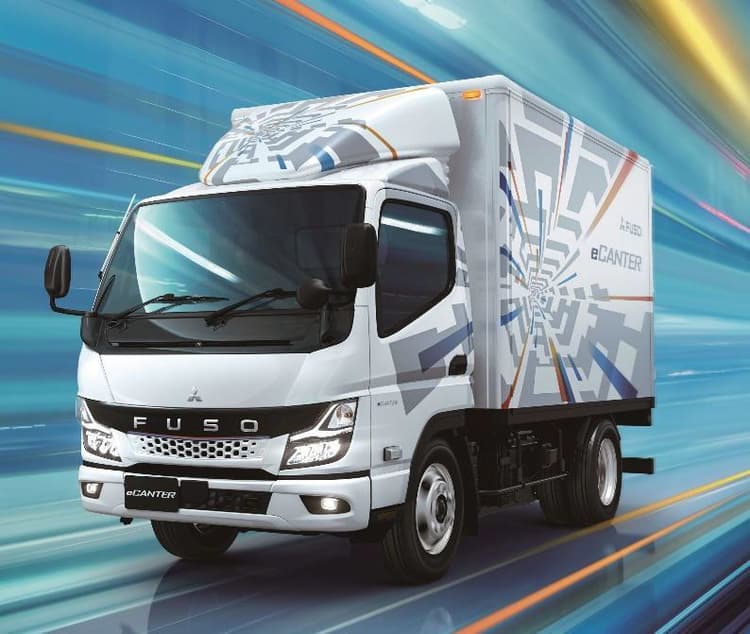 三菱ふそう、電気小型トラックの次世代モデル発表