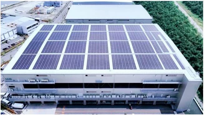 日本ベネックス、物流施設に1.6MWの屋根借り太陽光