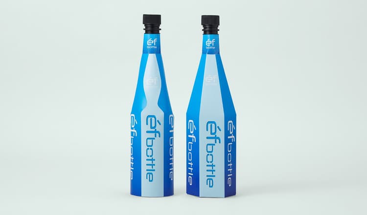 DNPら、紙製ボトル開発開始 耐水紙とパウチを分別廃棄
