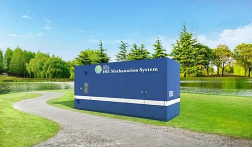 IHI、小型メタネーション装置発売 CO2と水素から燃料製造