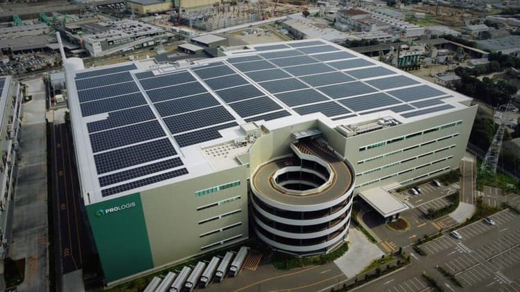 日本ベネックス、3.7MW屋根借りメガソーラー運用開始