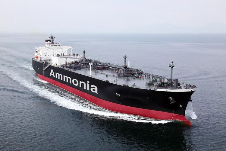 日本郵船とJERA、燃料アンモニア輸送で協業 大規模輸送実現へ