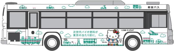 東京都、都営バス58両をバイオ燃料で運行 ユーグレナと