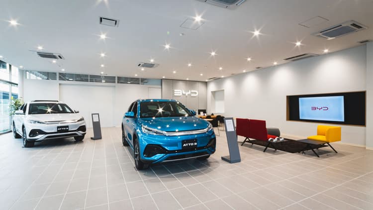 BYD、日本市場でEV販売開始 価格は440万円