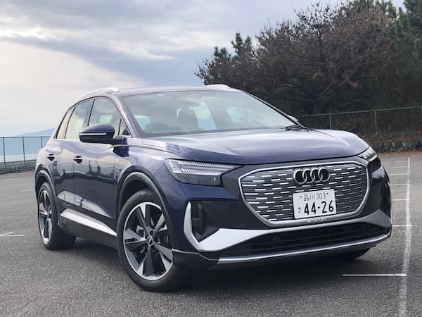 「人馬一体」の走り、アウディ新型EV「Q4 e-Tron Sline」を試乗