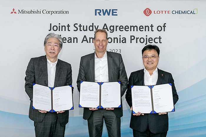 三菱商事、米テキサスで燃料アンモニア製造調査 独RWE・韓ロッテと協業