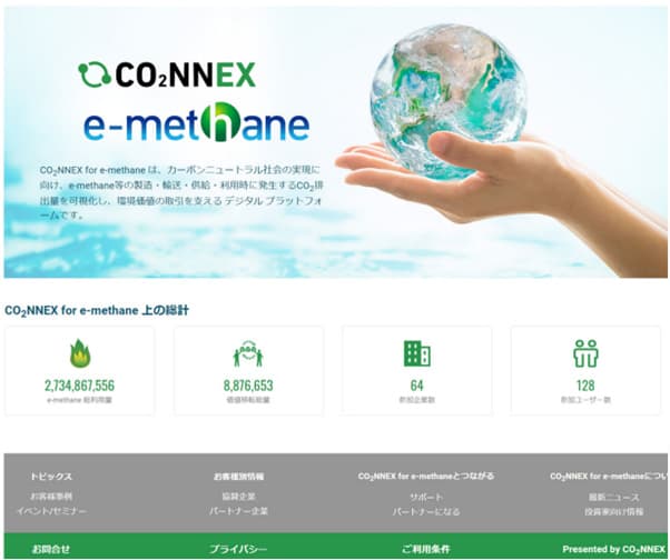 大阪ガスら、合成メタン供給網のCO2可視化・環境価値移転を可能に